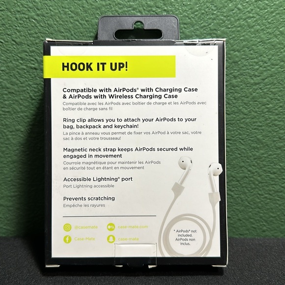 Case-Mate - AirPods Case - Hook Ups - Silicone - Picture 8 of 8